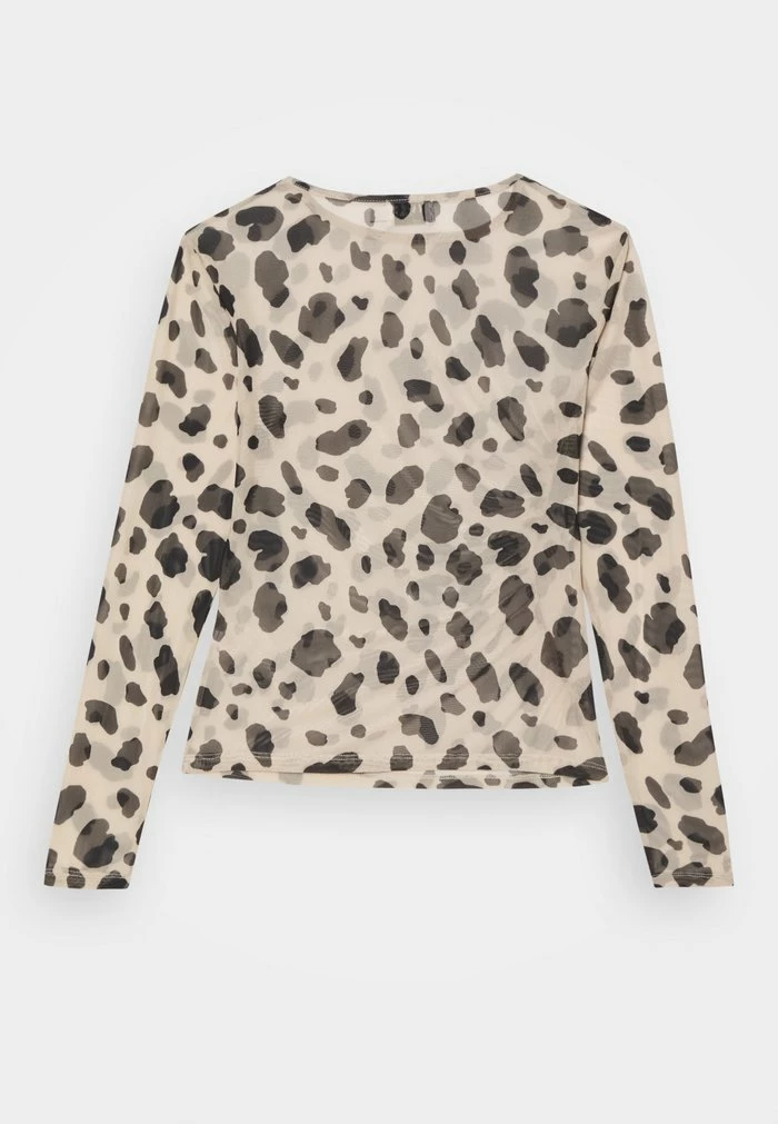 NA-KD ASYMMETRIC GATHERED - T-shirt à Manches Longues - Tan 2 NA-KD ASYMMETRIC GATHERED - T-shirt à Manches Longues - Tan – Image 2