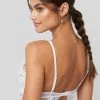 NA-KD RAW EDGE DOUBLE STRAP BRA - Soutien-gorge à Armatures - White -NA-KD Soldes Magasin 7faf72a4a008431b8f856f11ddd7958e