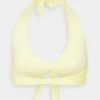 NA-KD BIG KNOT - Haut De Bikini - Yellow -NA-KD Soldes Magasin 8379d72dd74441bf8fa089aa78e6065f