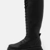 NA-KD CHUNKY LACE UP BOOTS - Bottes à Plateau - Black 7 NA-KD CHUNKY LACE UP BOOTS - Bottes à Plateau - Black -NA-KD Soldes Magasin 838e680343534b2393653bb9ef2f6efb