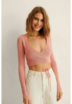 NA-KD ZUM WICKELN - Pullover - Dusty Pink