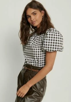 NA-KD Blouse - Check