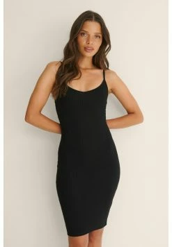 NA-KD Robe Fourreau - Black