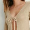 NA-KD Gilet - Beige -NA-KD Soldes Magasin 8455ae3391ff4e6bb5eeb3c95ff6bcb1