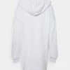 NA-KD HOODIE DRESS - Robe De Jour - Grey Melange 5 NA-KD HOODIE DRESS - Robe De Jour - Grey Melange -NA-KD Soldes Magasin 85f8f7a705a049b894831f382ffc8f45