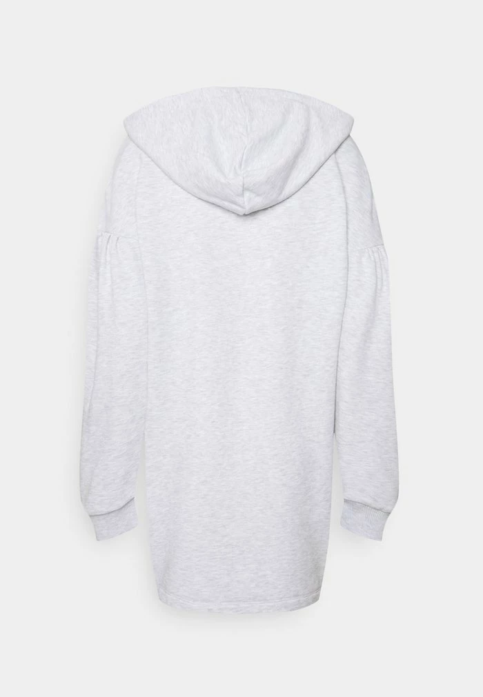 NA-KD HOODIE DRESS - Robe De Jour - Grey Melange 2 NA-KD HOODIE DRESS - Robe De Jour - Grey Melange – Image 2