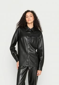 NA-KD SHIRT - Chemisier - Black