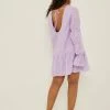 NA-KD Robe De Jour - Lavender -NA-KD Soldes Magasin 8840a24209ec44589d1561431766c91f