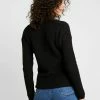 NA-KD DEEP FRONT V NECK - Pullover - Black -NA-KD Soldes Magasin 88c226c466dc4db7814738cba694f739