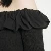 NA-KD OFF SHOULDER - T-shirt à Manches Longues - Black -NA-KD Soldes Magasin 893eaded68f74ea198a201cfee292121