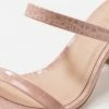 NA-KD SQUARED STRAP - Mules à Talons - Dusty Pink -NA-KD Soldes Magasin 8a23cd749a9548248cb28fa77c05f8f9