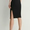NA-KD Jupe Crayon - Black -NA-KD Soldes Magasin 8b70631540a2472aac9c7bed9b410de4