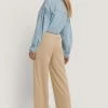 NA-KD Pantalon Classique - Beige -NA-KD Soldes Magasin 8e8e343990bb4f1da1da7c0ab9403b21