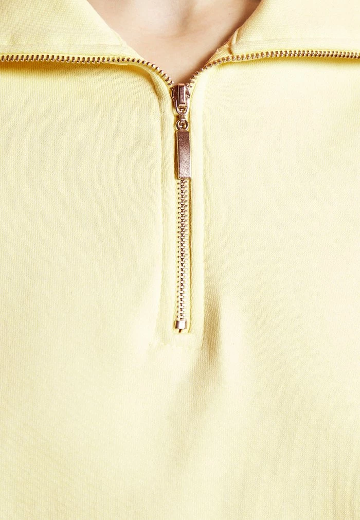 NA-KD HALF ZIP UP - Sweatshirt - Yellow 7 NA-KD HALF ZIP UP - Sweatshirt - Yellow – Image 7