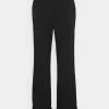 NA-KD WIDE LEG PANTS - Pantalon Classique - Black -NA-KD Soldes Magasin 8f10eeb10c564eb680a350f0099df3c4