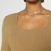 NA-KD X ZALANDO EXCLUSIVE - RIBBED - Pullover - Beige -NA-KD Soldes Magasin 8fbf5ba77c97448897c45eac9591f944