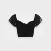 NA-KD FRONT TIE - T-shirt Imprimé - Black 8 NA-KD FRONT TIE - T-shirt Imprimé - Black -NA-KD Soldes Magasin 91981ce401534a7e87e08fd64a6d156a