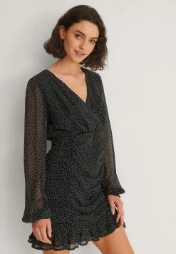 NA-KD SCHEINENDES - Robe De Jour - Black