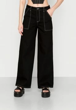 NA-KD Jean Boyfriend - Black