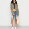 NA-KD BOXY - Blazer - Khaki Green -NA-KD Soldes Magasin 9395e00349de48aab455bc6040939deb