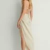 NA-KD MIT TRÄGERN - Robe Longue - Beige -NA-KD Soldes Magasin 93f74c5182a44214aaf3507e3f70342c