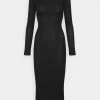 NA-KD DEEP BACK MIDI DRESS - Robe Fourreau - Black 15 NA-KD DEEP BACK MIDI DRESS - Robe Fourreau - Black -NA-KD Soldes Magasin 942501582bdf4e698681f864d33d33ac