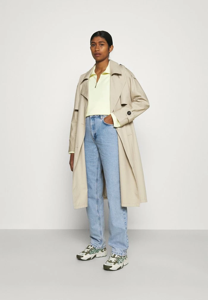 NA-KD CONTRAST POCKET HIGH WAIST - Jean Droit - Light Blue 2 NA-KD CONTRAST POCKET HIGH WAIST - Jean Droit - Light Blue – Image 2