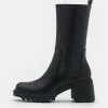 NA-KD HEELED PROFILE BOOTS - Bottes à Plateau - Black 7 NA-KD HEELED PROFILE BOOTS - Bottes à Plateau - Black -NA-KD Soldes Magasin 95744aedfffb438b957bb27e883d1c87