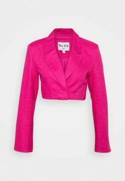 NA-KD CROPPED - Blazer - Pink
