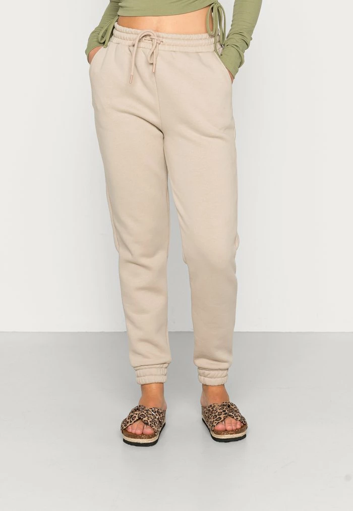 NA-KD BRUSHED PANTS - Pantalon De Survêtement - Taupe 1 NA-KD BRUSHED PANTS - Pantalon De Survêtement - Taupe