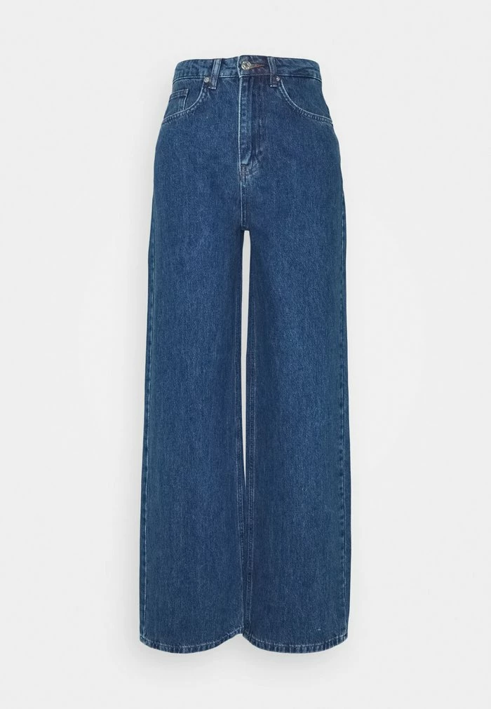 NA-KD WIDE LEG - Jean Droit - Mid Blue 7 NA-KD WIDE LEG - Jean Droit - Mid Blue – Image 7