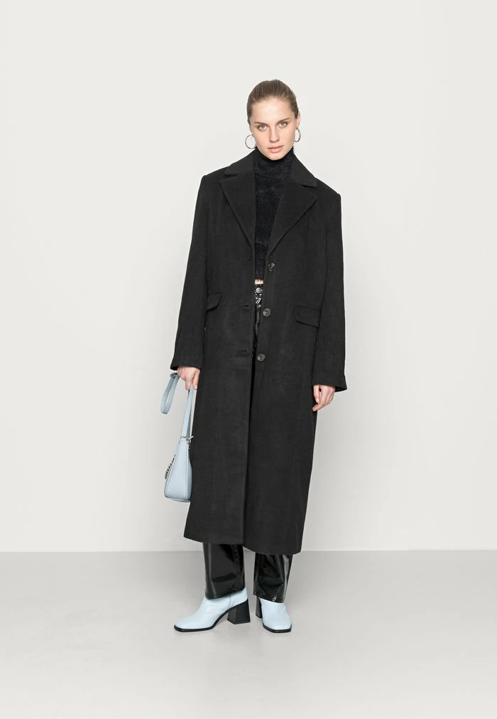 NA-KD OVERSIZED COAT - Manteau Classique - Black 2 NA-KD OVERSIZED COAT - Manteau Classique - Black – Image 2