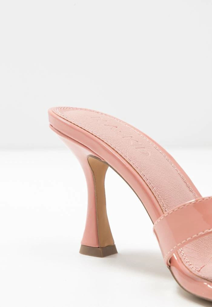 NA-KD HOURGLASS HEEL MULES - Mules à Talons - Rose Tan 3 NA-KD HOURGLASS HEEL MULES - Mules à Talons - Rose Tan – Image 3