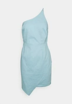 NA-KD MINI DRESS - Robe De Soirée - Dusty Blue