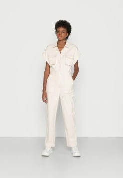 NA-KD UTILITY BUTTON DETAIL - Combinaison - Cream