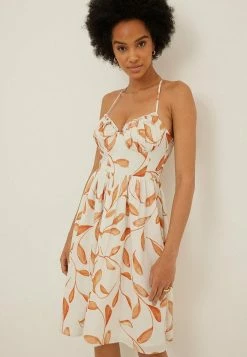 NA-KD Robe De Jour - Bränt Print