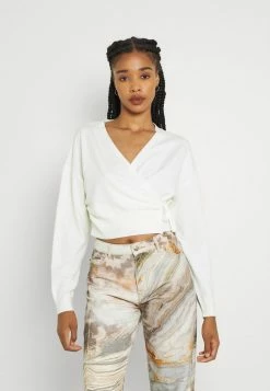 NA-KD OVERLAP - Pullover - Off White