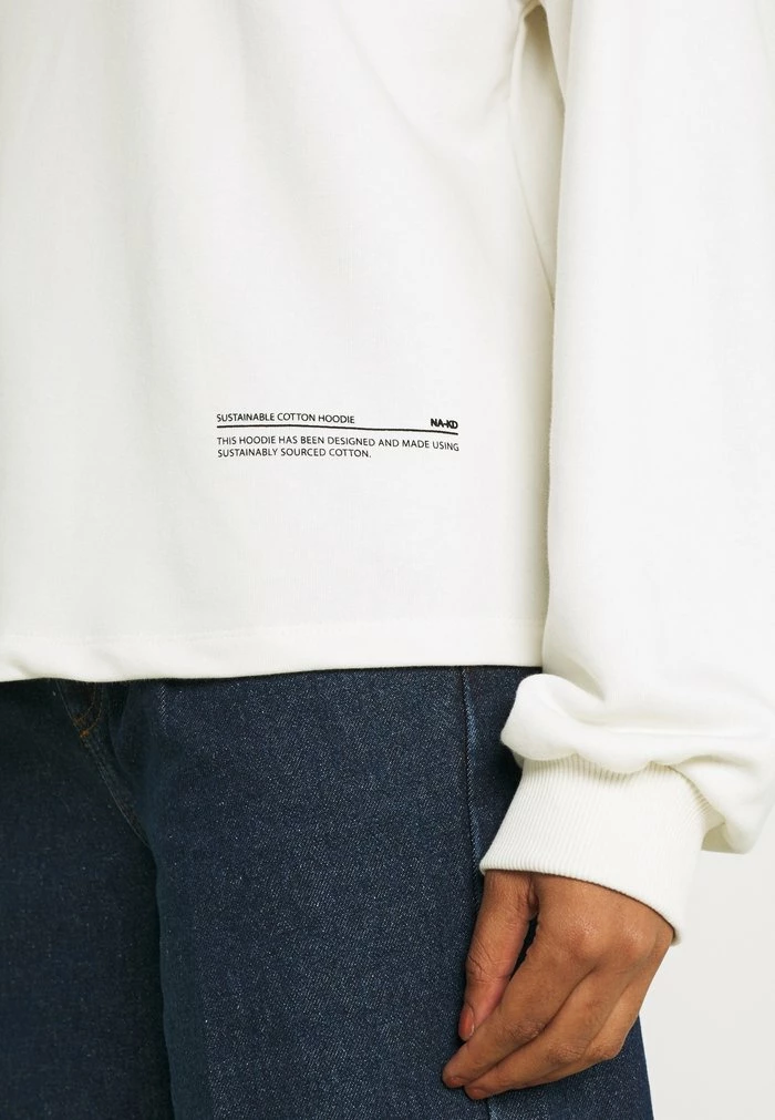 NA-KD GOOD WILL PRINTED - Sweatshirt - Off White 6 NA-KD GOOD WILL PRINTED - Sweatshirt - Off White – Image 6