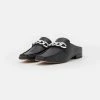 NA-KD SLIP IN LOAFERS - Mules - Jet Black -NA-KD Soldes Magasin 9aee063904ad441c8a7294bc6dab478c