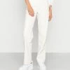 NA-KD HIGHWAIST PANTS - Pantalon Classique - Ecru Sand