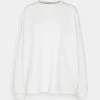 NA-KD LONG BASIC - Sweatshirt - Off White -NA-KD Soldes Magasin 9be811d24de142c29975c876334c72fd