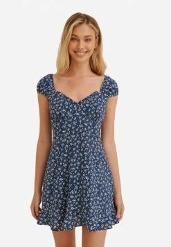 PAMELA REIF X NA-KD - DAY DRESS - Robe De Jour - Blue