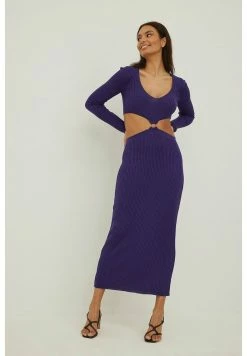 NA-KD MIT RINGDETAIL - Robe Fourreau - Lilac