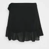 NA-KD FRILL SKIRT - Minijupe - Black -NA-KD Soldes Magasin 9da5cda7c2b14567bed371d6973ce427