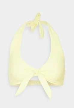 NA-KD BIG KNOT - Haut De Bikini - Yellow