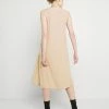 NA-KD DRAPED FRONT MIDI DRESS - Robe De Jour - Beige -NA-KD Soldes Magasin 9eba55e62eeb4b7ba5ff853587c8fa9c