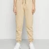 NA-KD LOGO BASIC - Pantalon De Survêtement - Nougat