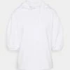 NA-KD HOODIE - Sweatshirt - White -NA-KD Soldes Magasin a60c42f071234d8f8104cdbbca98875c