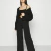 NA-KD X ZALANDO EXCLUSIVE - SOFT RIBBED CROPPED - Débardeur - Black -NA-KD Soldes Magasin a65bc529f9914f368c20739df4d1e3b5