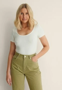 NA-KD T-shirt Basique - White